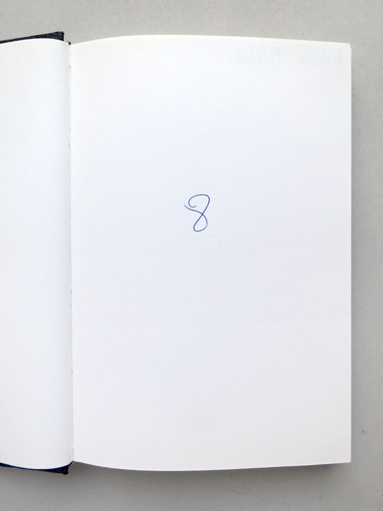Claude Closky, ‘Preferred numbers’, 1993, ballpoint pen on sketch pad, 200 pages, 21,5 x 14,5 cm.